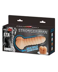 Strong man masturbator