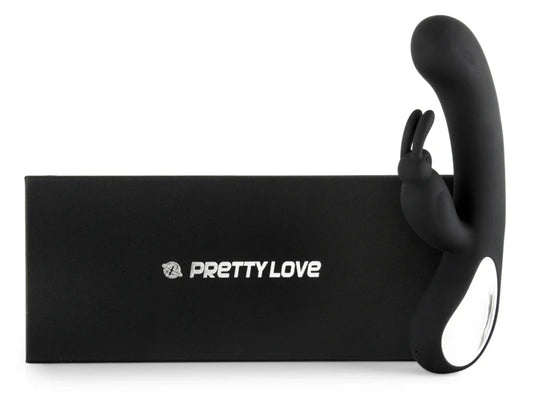 Pretty Love Webb Rabbit Vibrator - Black