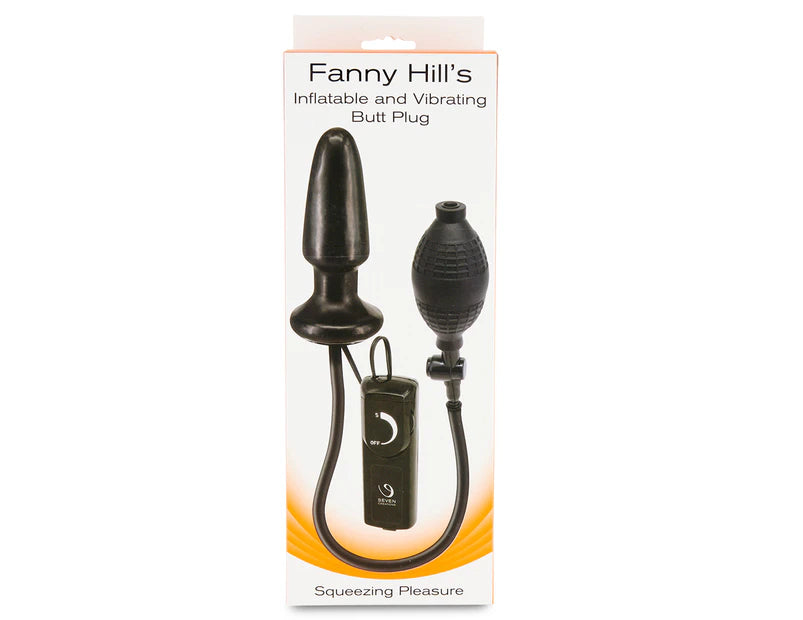 Fanny Hills Inflatable and Vibrating Butt plug