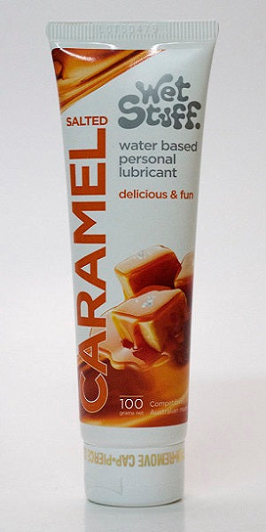 WET STUFF SALTED CARAMEL TUBE 100G