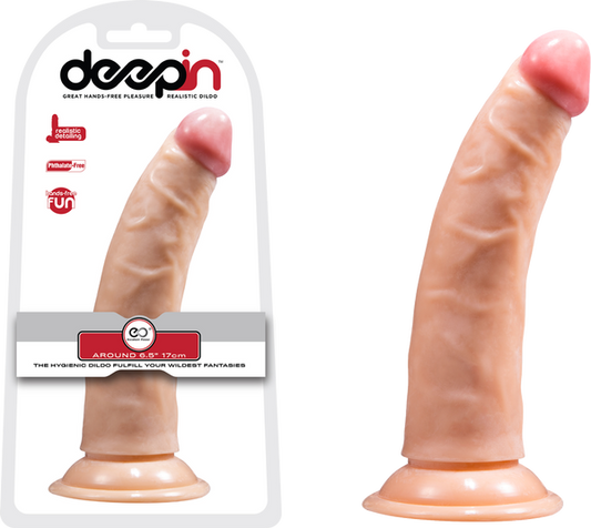 Deepin 10" Realistic Dildo (Light Flesh)