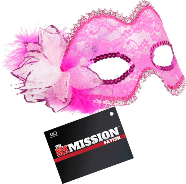 Pink Masquerade Mask