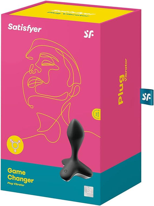 Satisfyer Game Changer Anal Vibrator, Black