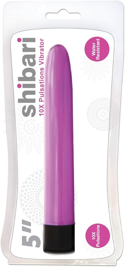 SHIBARI Multi-Speed Vibrator, Pink, 5"""