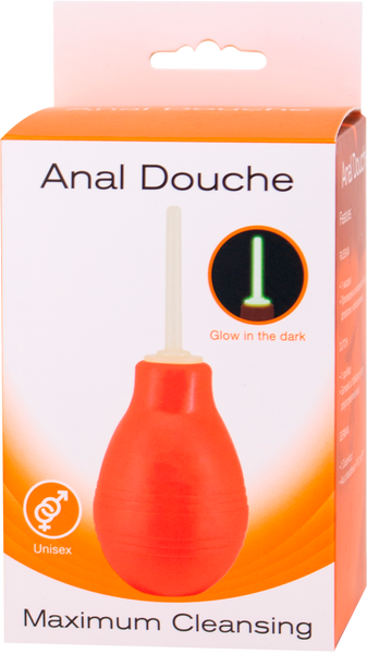 Seven Creations - Glow in the Dark Unisex Anal Douche Red