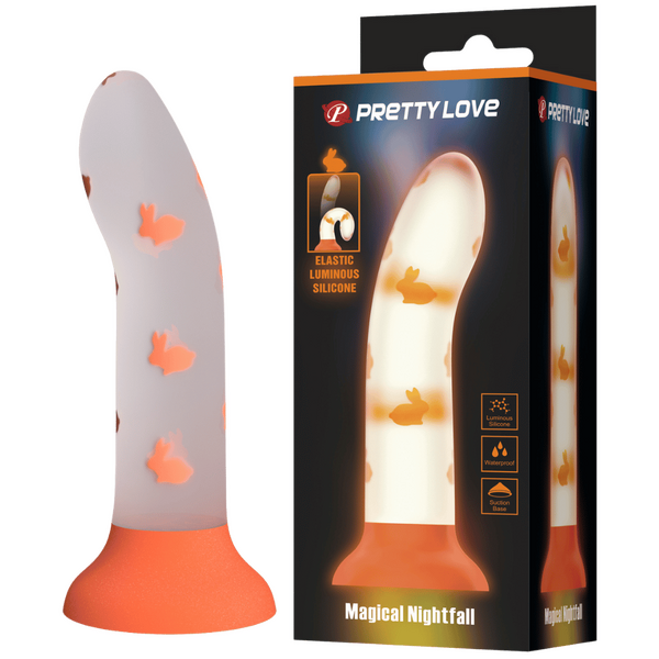 Magic nightfall luminous dildo