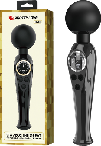 Pretty Love Rechargeable Wand Skyler - Black