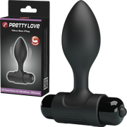 Pretty love vibra buttplug black