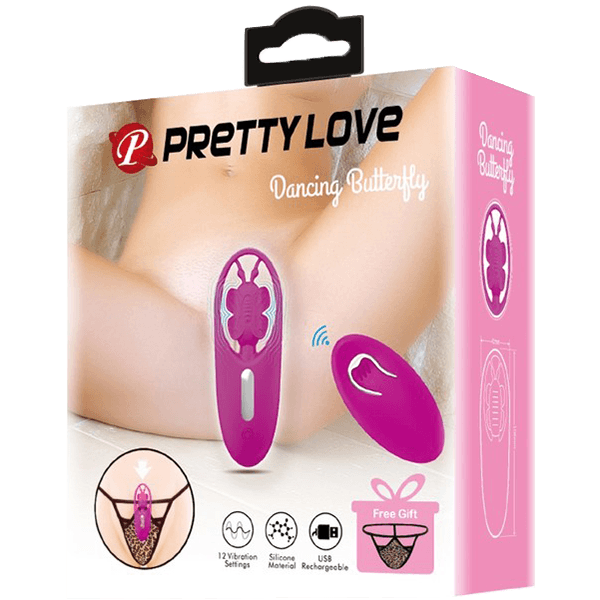 Pretty Love Dancing Butterfly Panty Vibrator