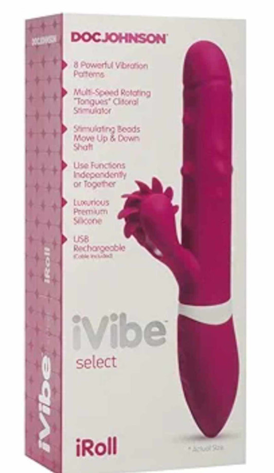 Doc Johnson ivibe rotating tongue vibrator